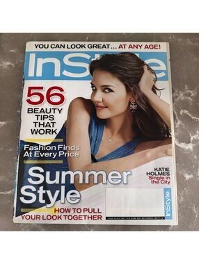 InStyle Magazine June 2005 with Katie Holmes
